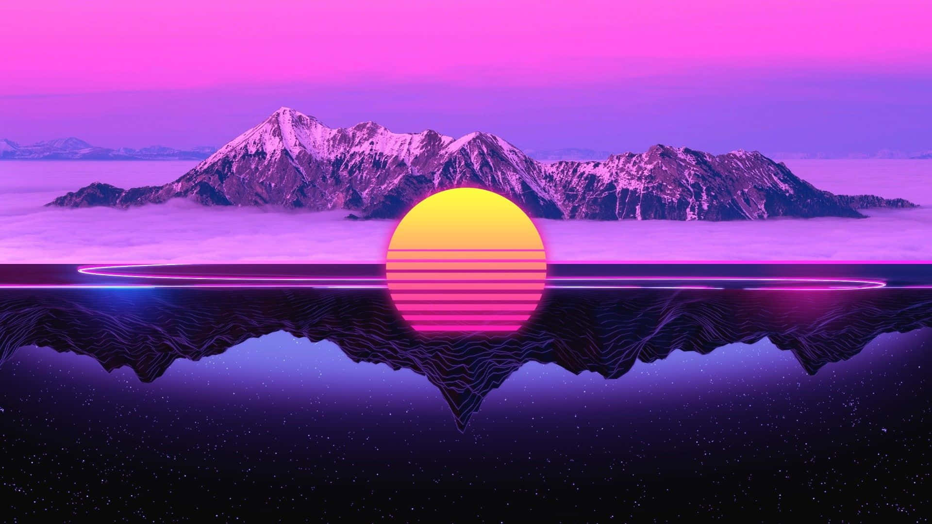 A Classic Computer From The '80s Background