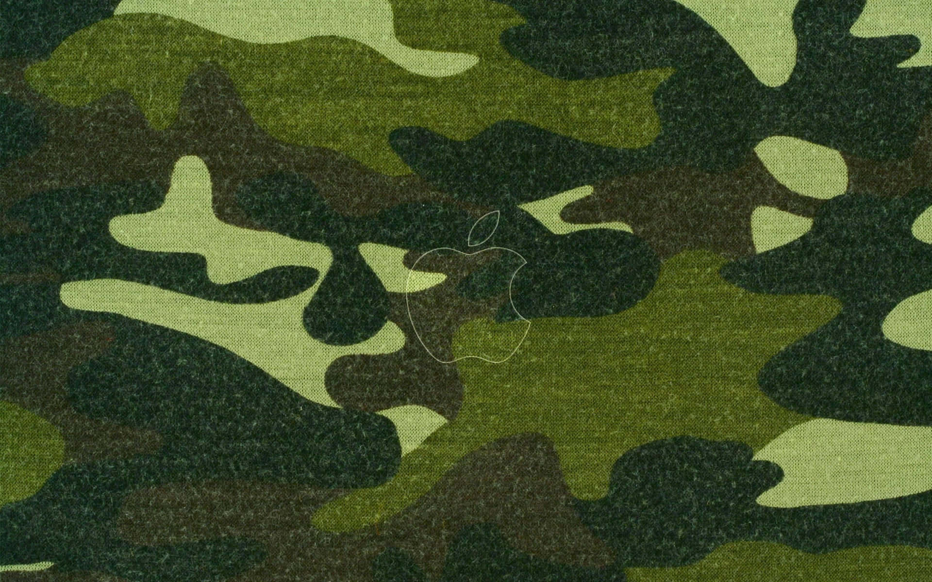 A Classic Military-inspired Green Camo Pattern Background