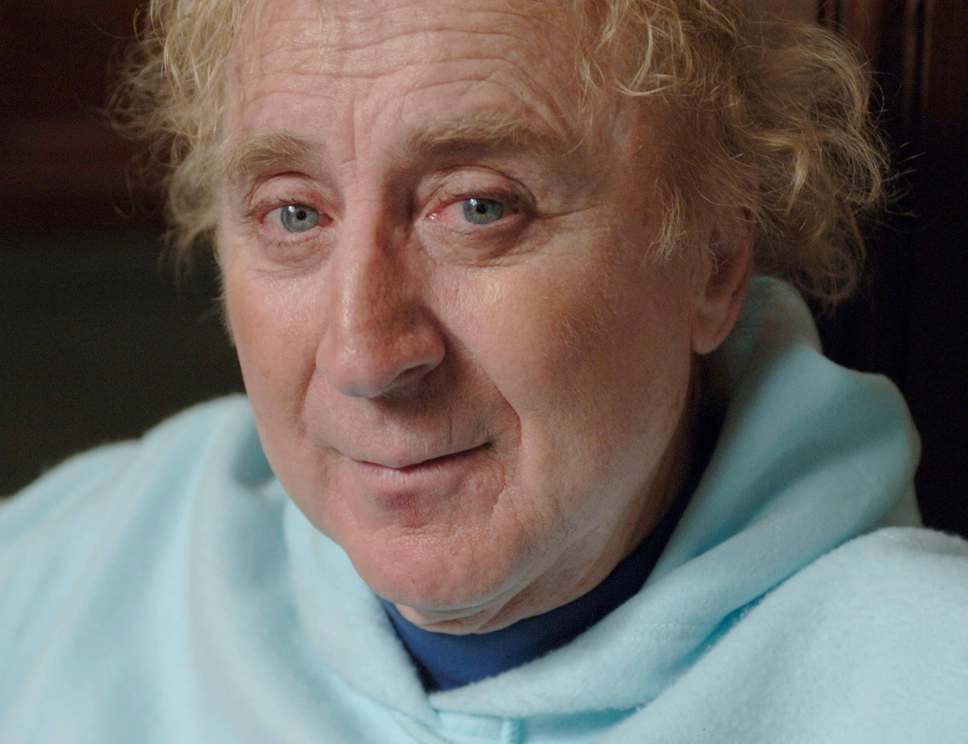 A Classic Portrait Of Gene Wilder Background