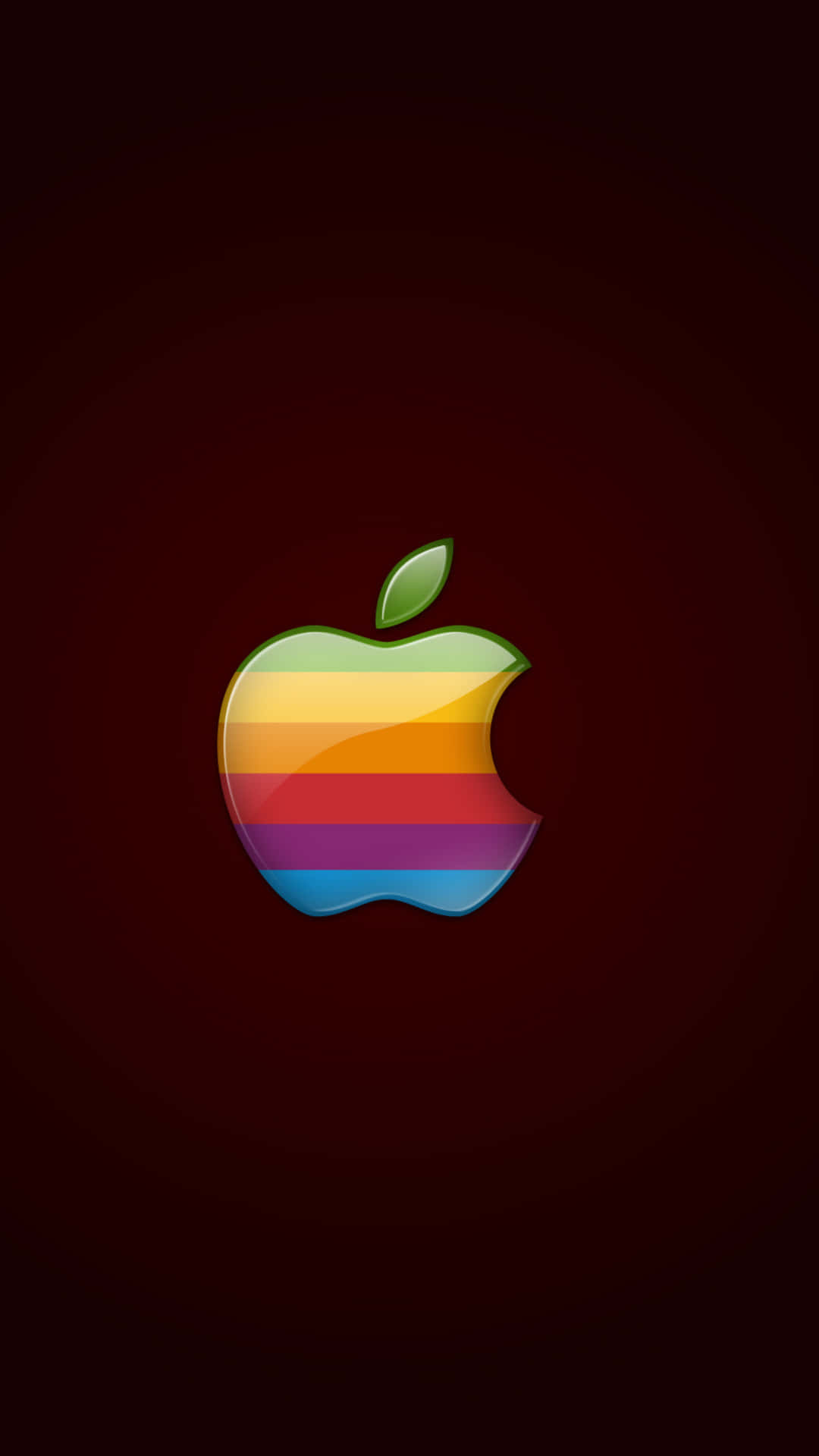 A Classic Vintage Apple Logo Background