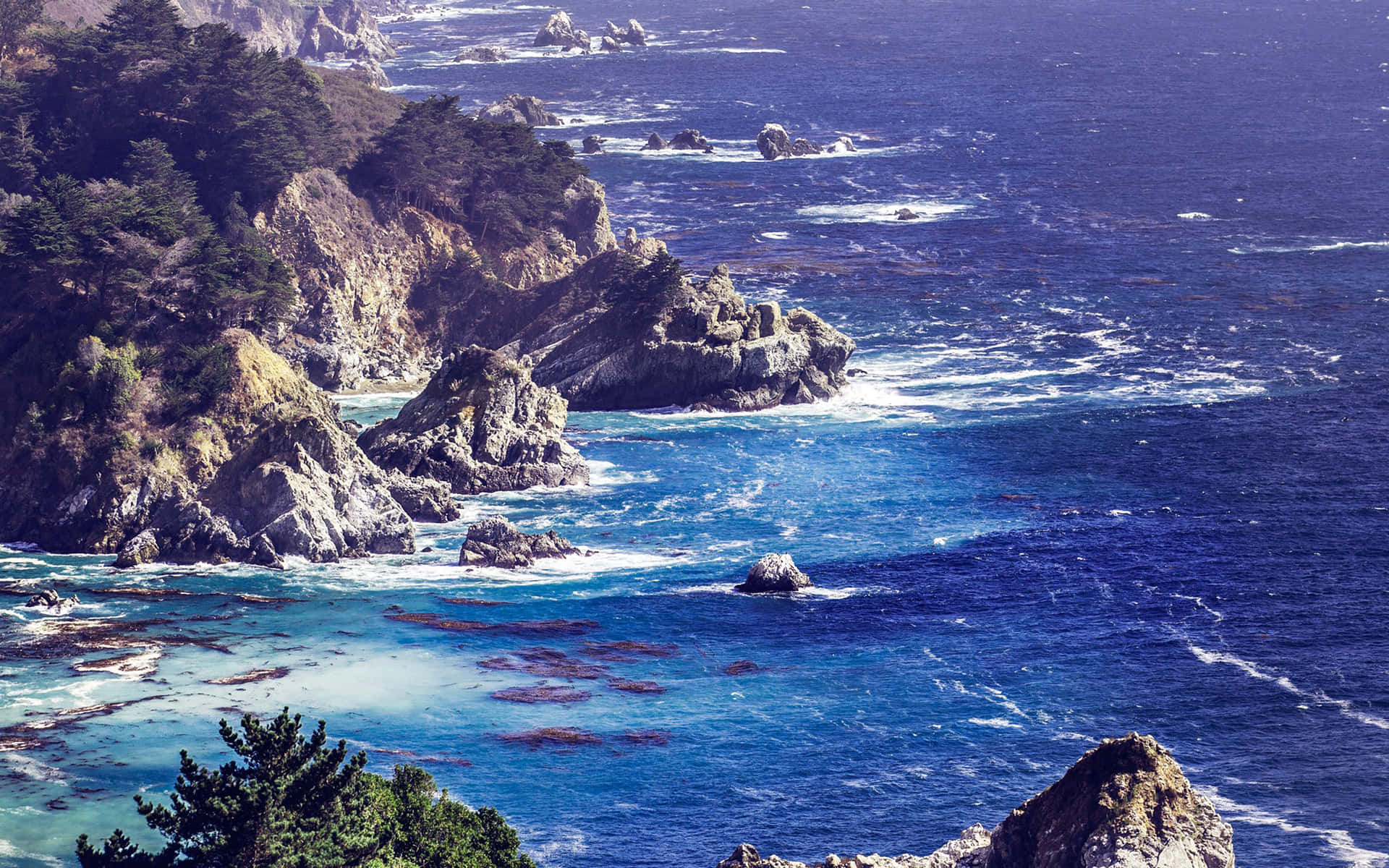 A Cliff With A Boat On It