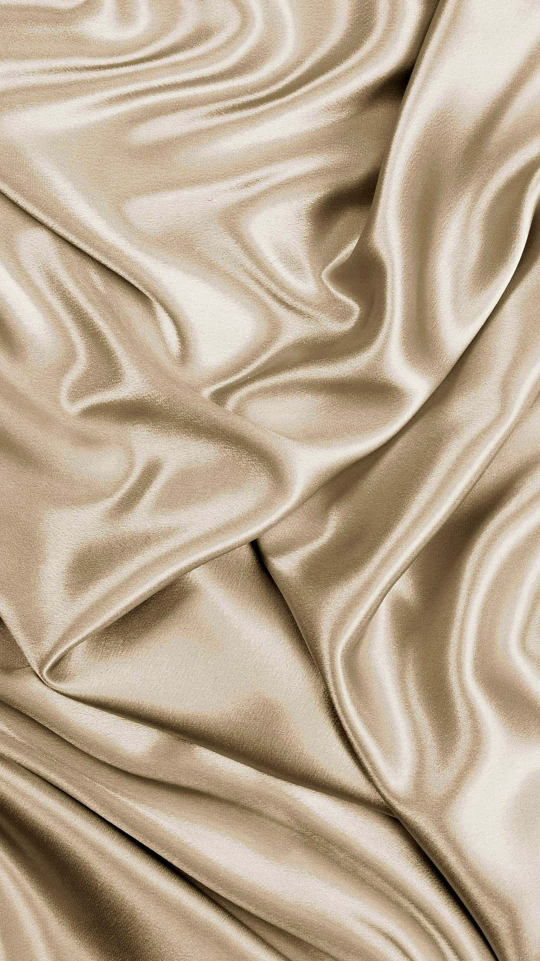 A Close Up Of A Beige Satin Fabric Background