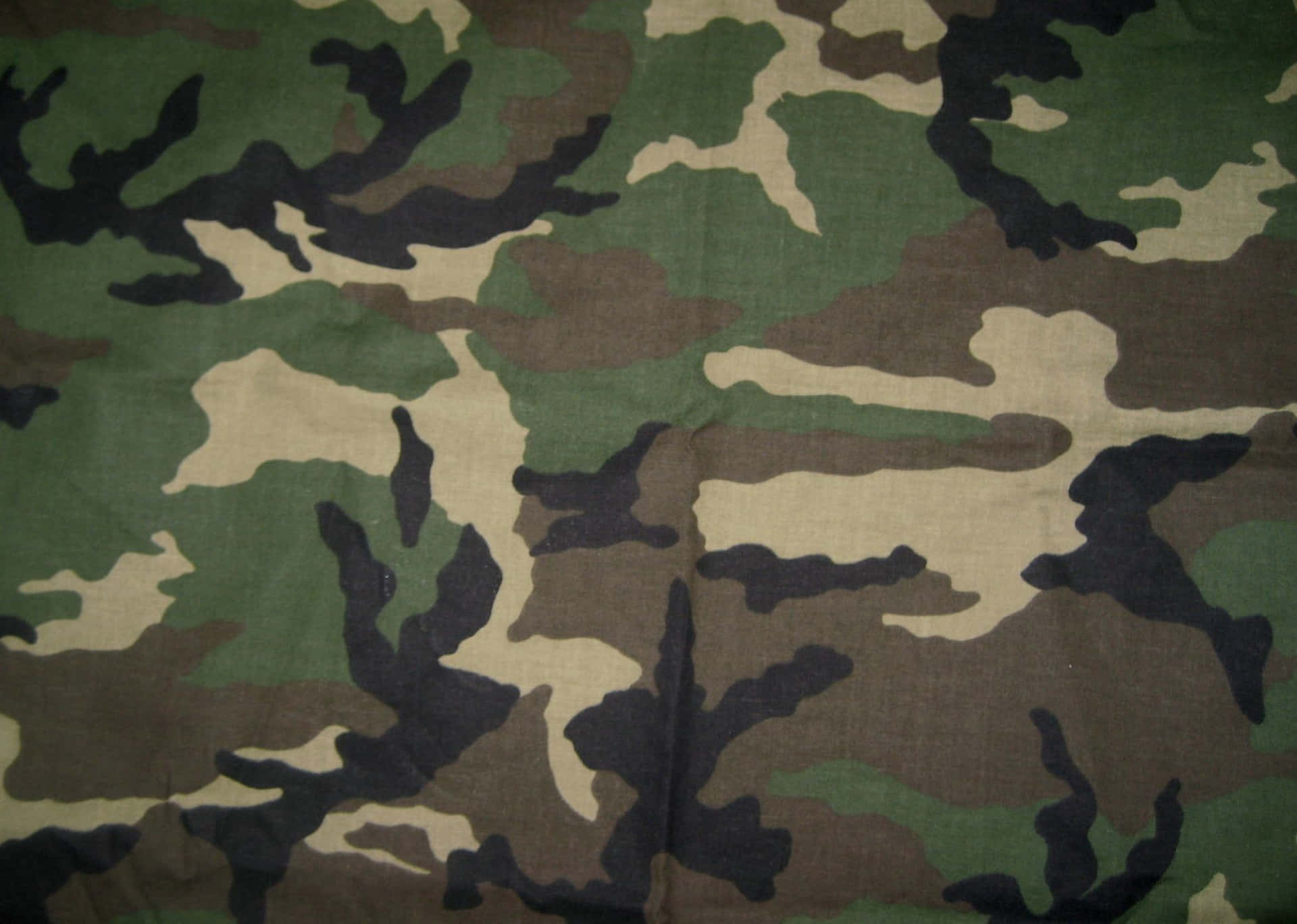 A Close Up Of A Camouflage Fabric Background
