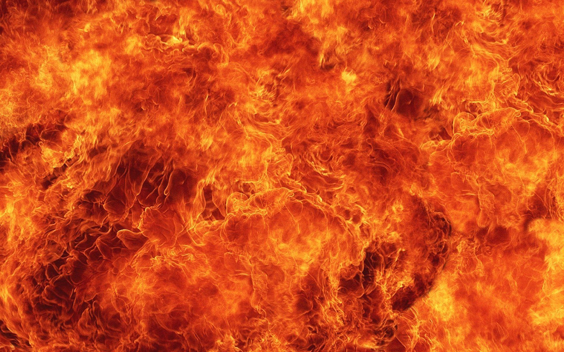 A Close Up Of A Fire Background