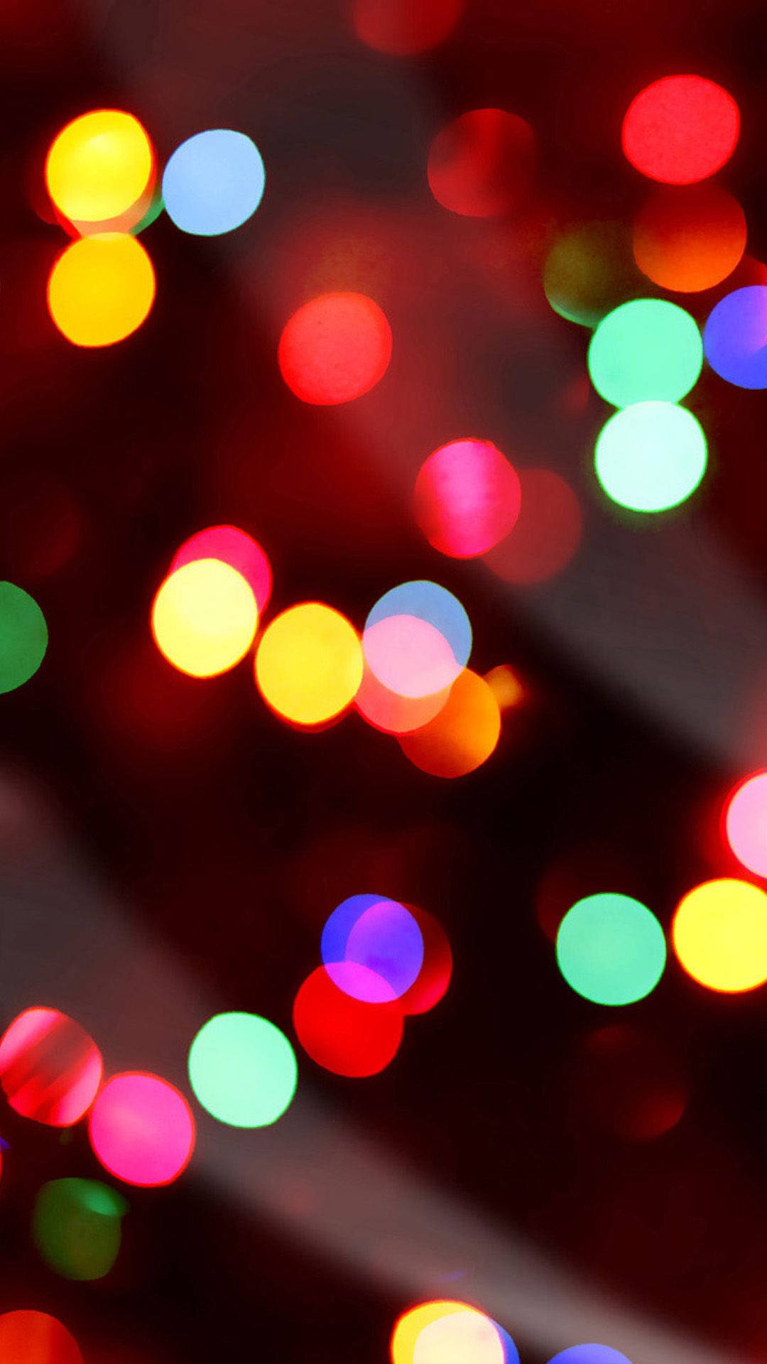 A Close Up Of A Red And Green Christmas Tree Background