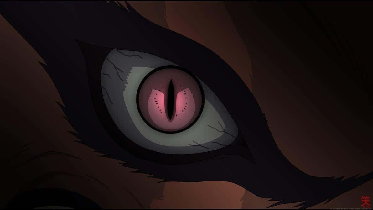 A Close Up Of A Wolf's Eye Background