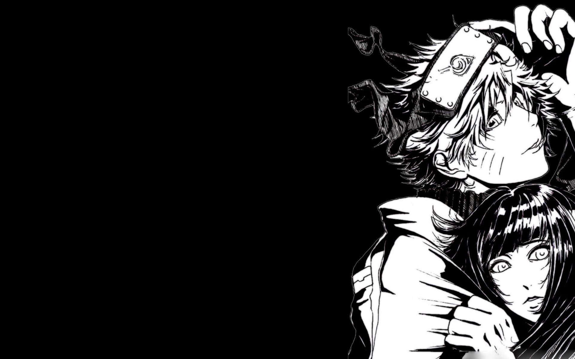A Close-up Of Naruto Uzumaki In His White Outfit Background