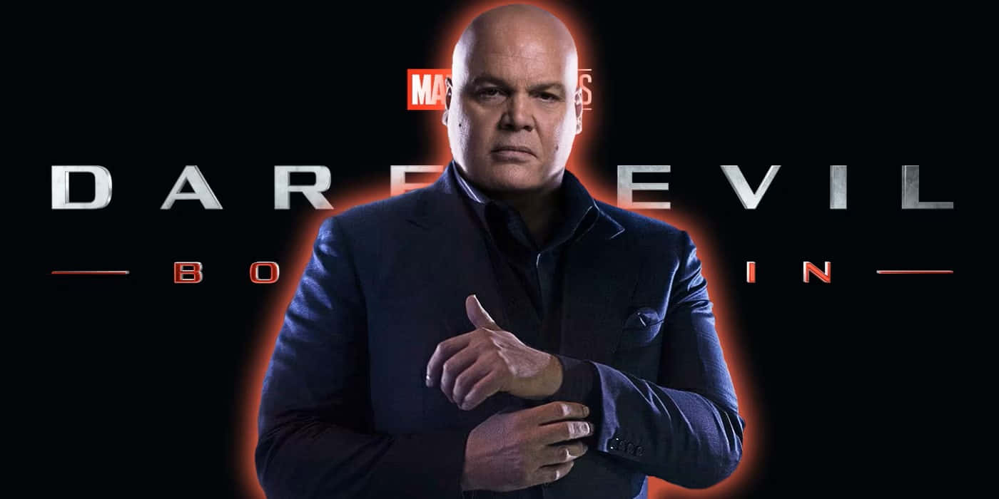 A Close-up Of Vincent D'onofrio On Film Set Background