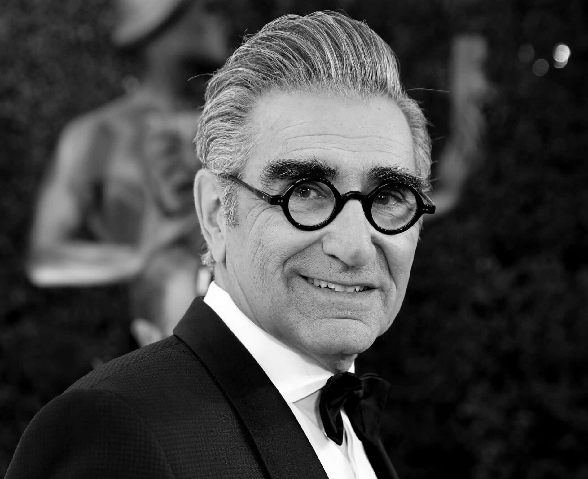 A Close-up Portrait Of Eugene Levy Background