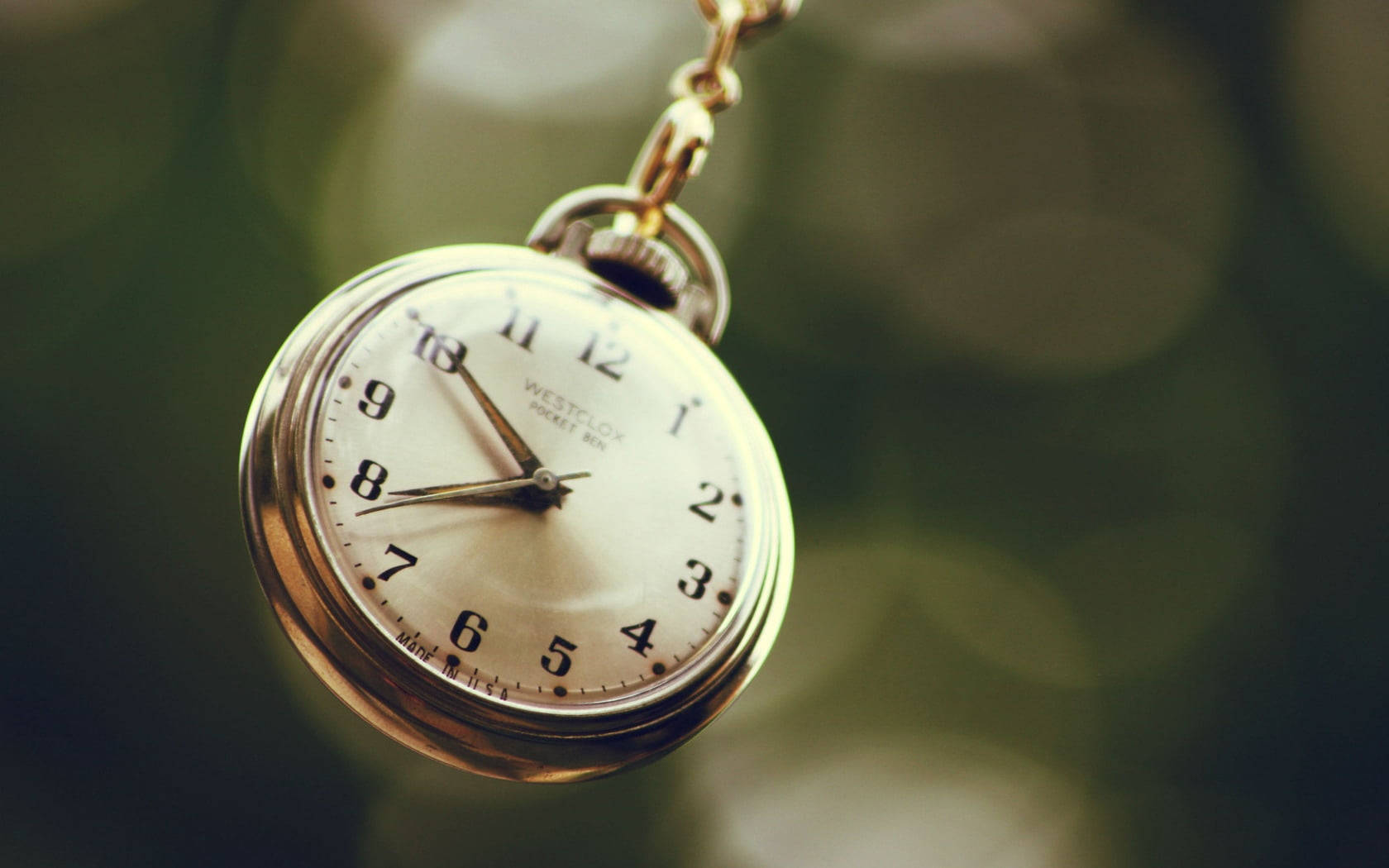 A Close-up Shot Of A Wristwatch On A Blurry 'tiempo' Background. Background