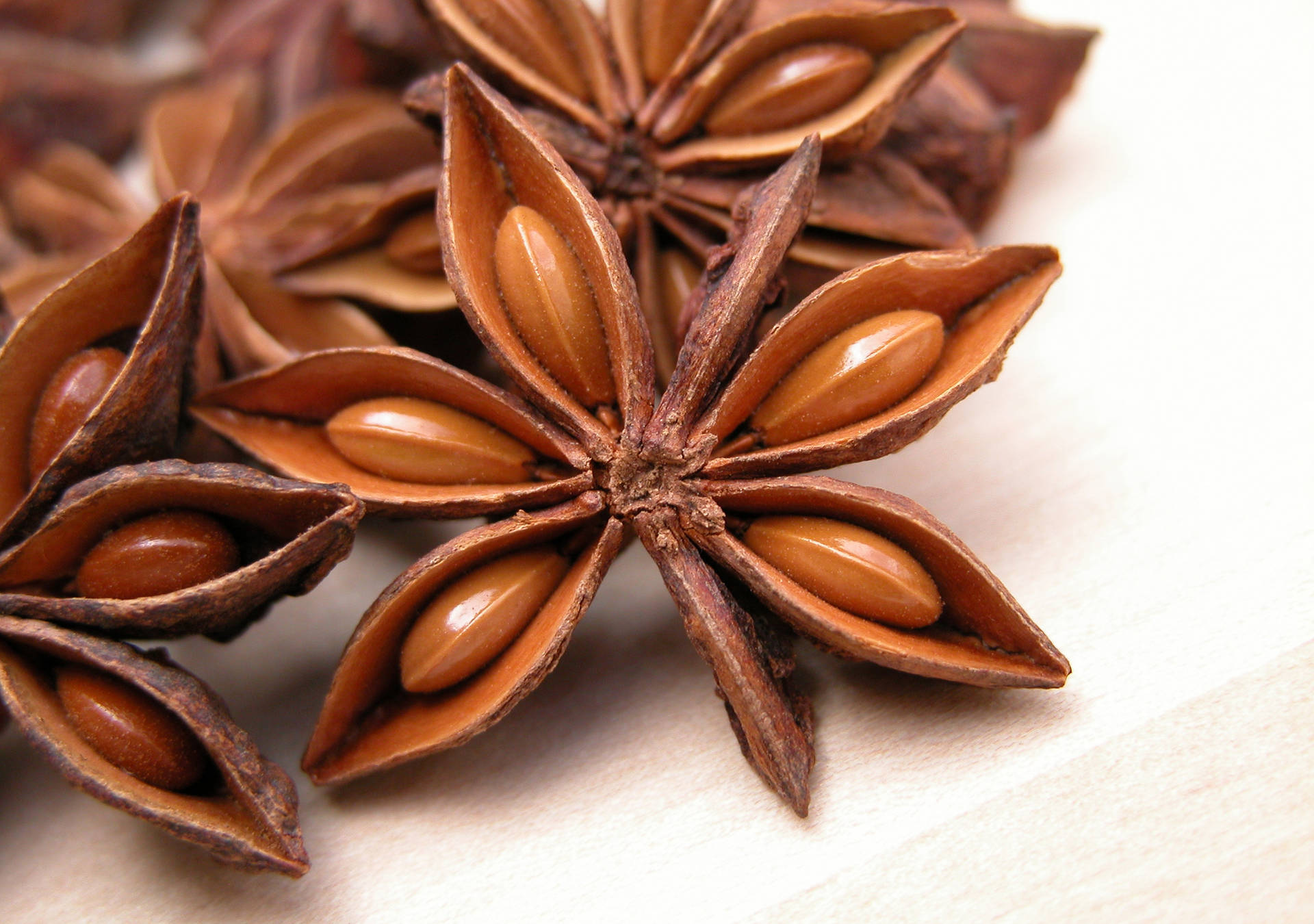 A Close-up Shot Of Fresh Anise Spices