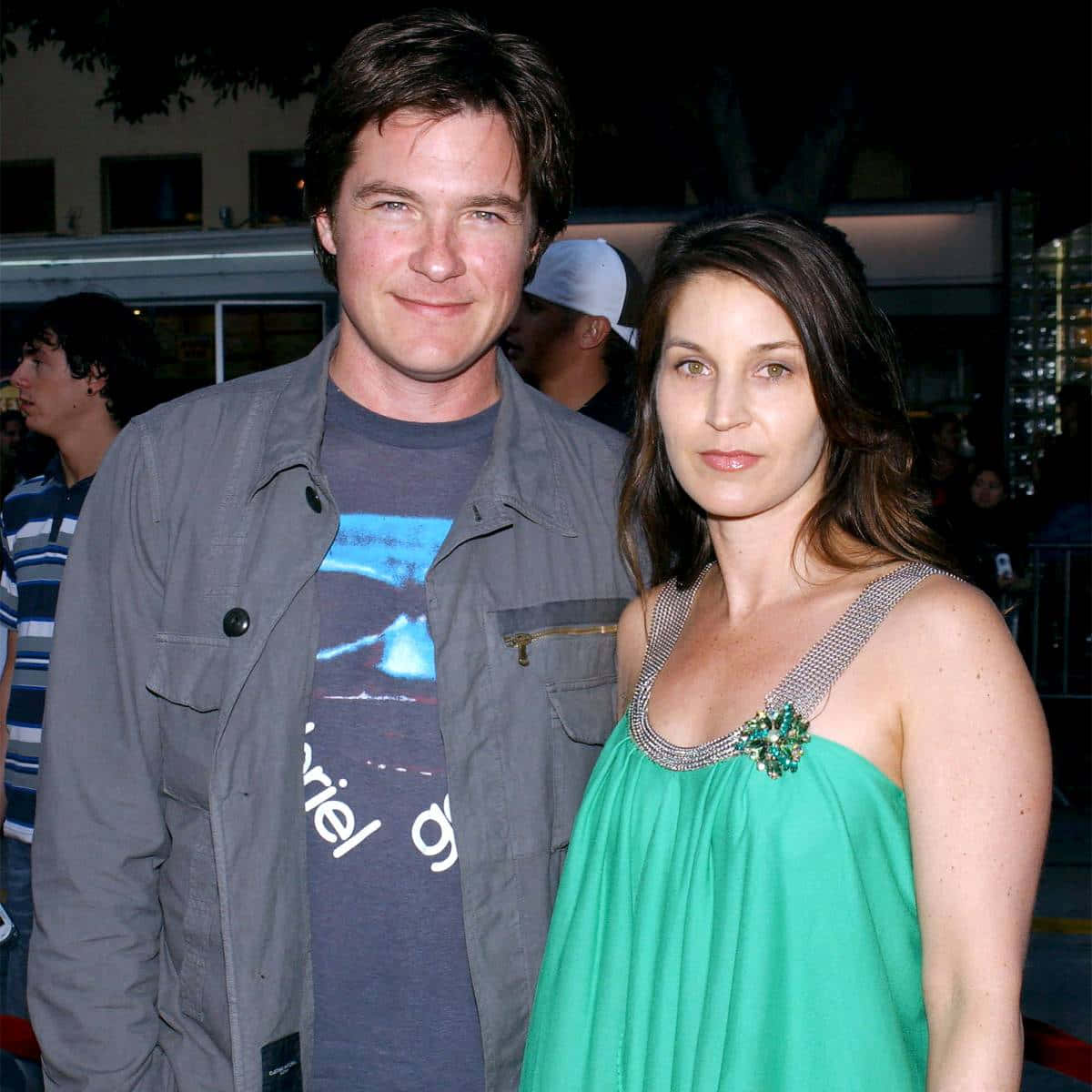 A Close-up Shot Of Jason Bateman Looking Calm And Confident Background