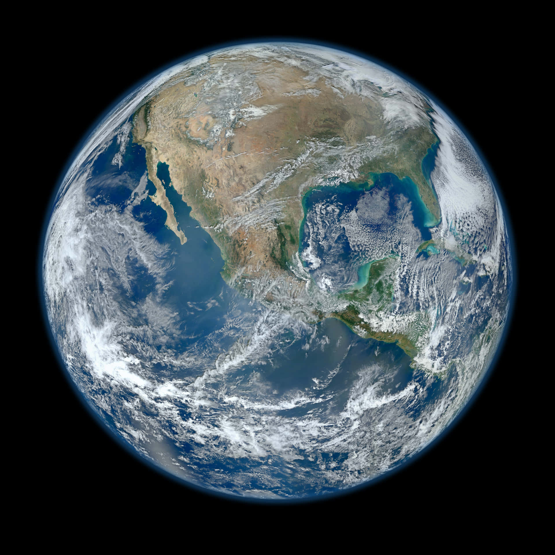 A Closeup View Of Our Beautiful Planet, Earth