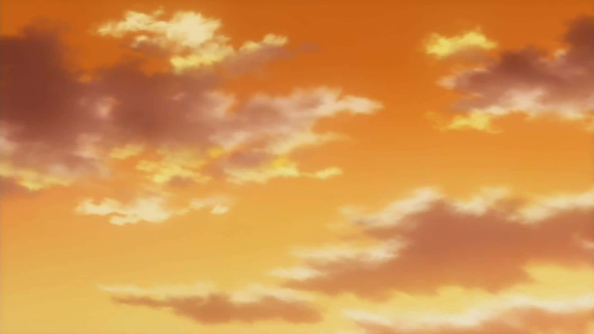 A Cloudy Sky With A Sun In The Background Background