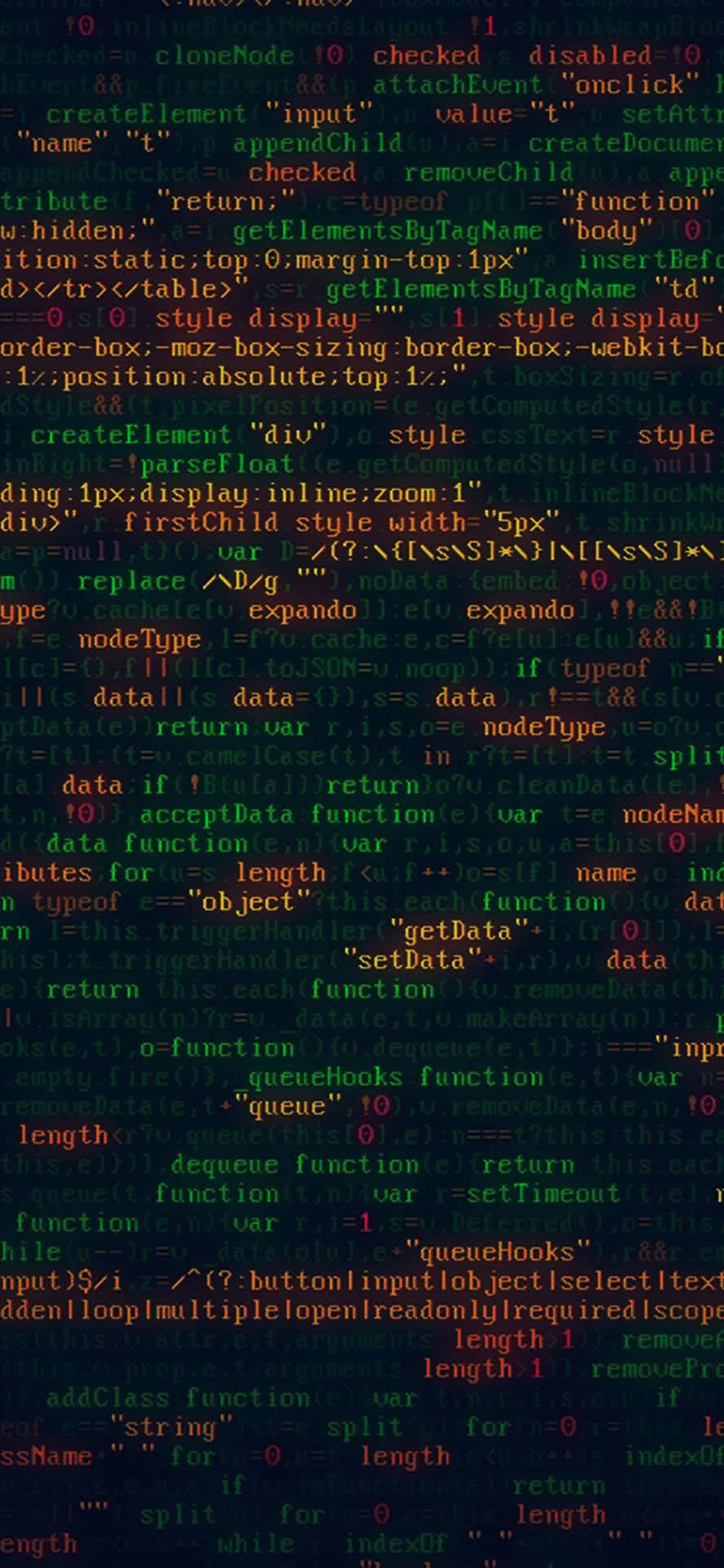 A Coding Professional Working From An Iphone Background