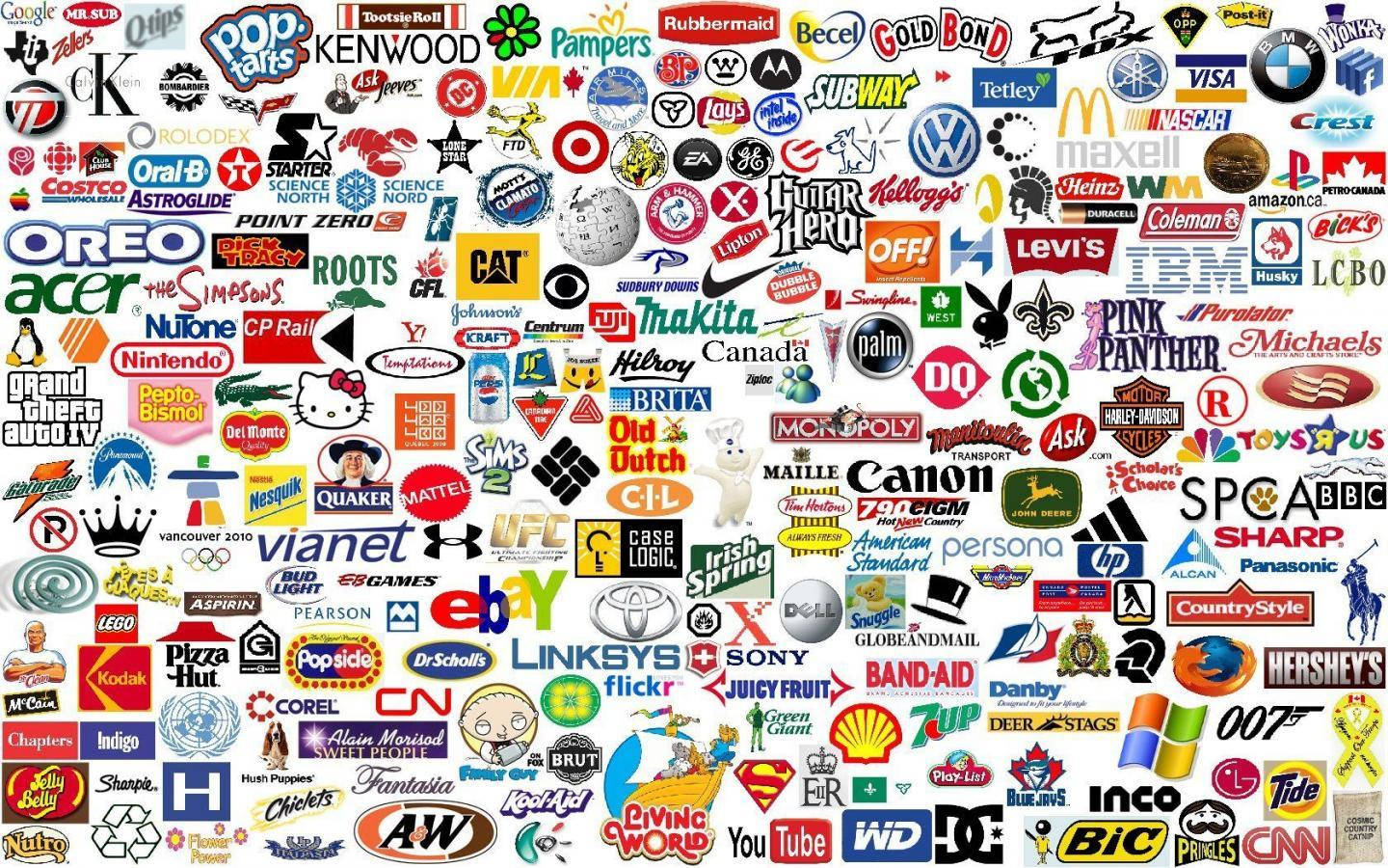 A Collage Of Iconic Brands