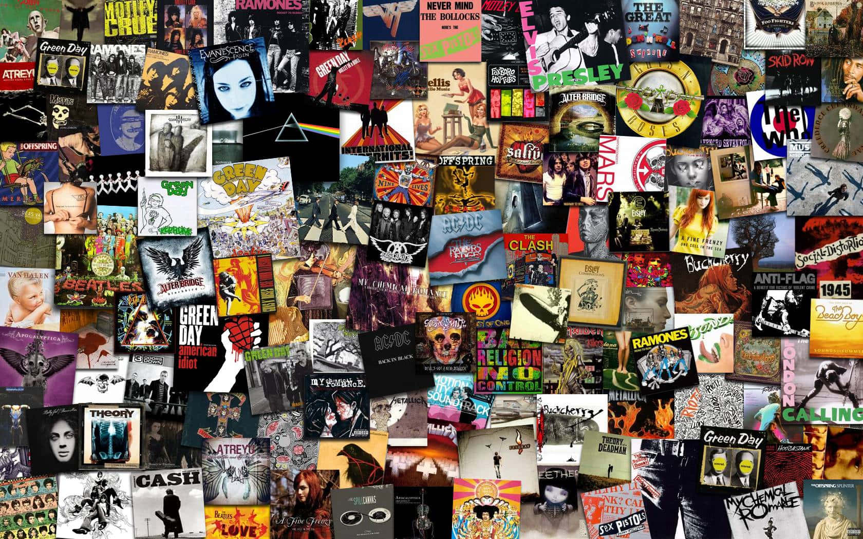 A Collage Of Many Different Posters Background