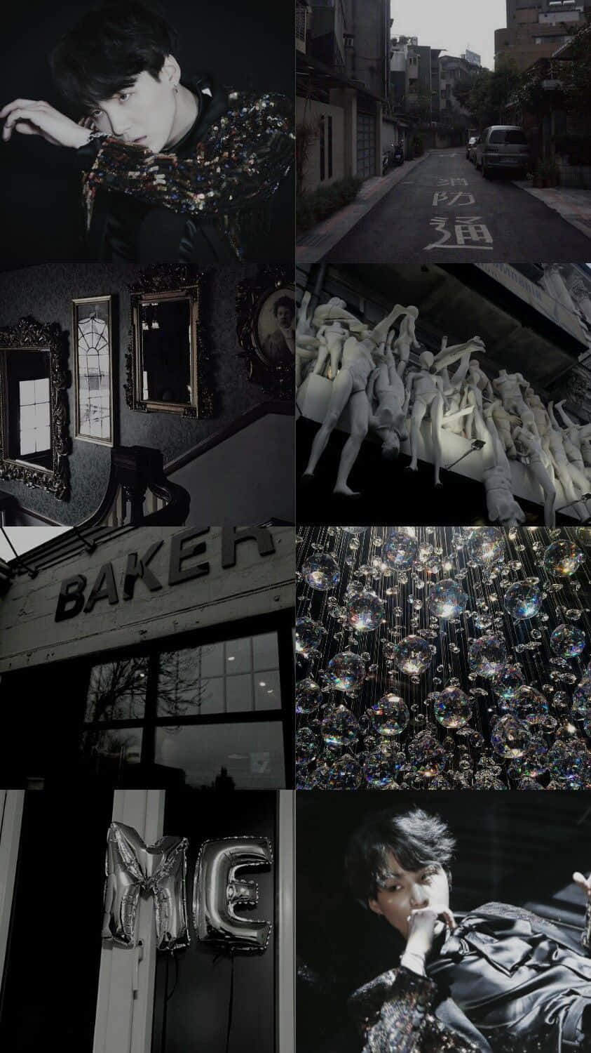 A Collage Of Photos Of A Man And A Woman