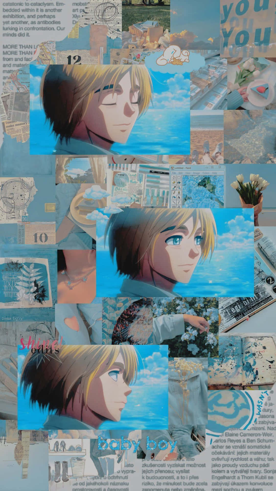 A Collage Of Pictures Of Anime Characters