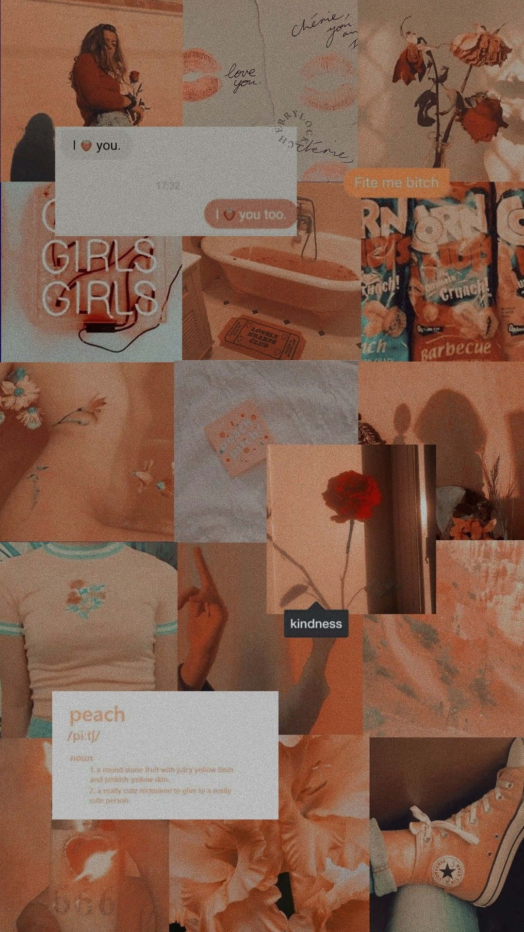 A Collage Of Pictures Of Girls And Shoes Background