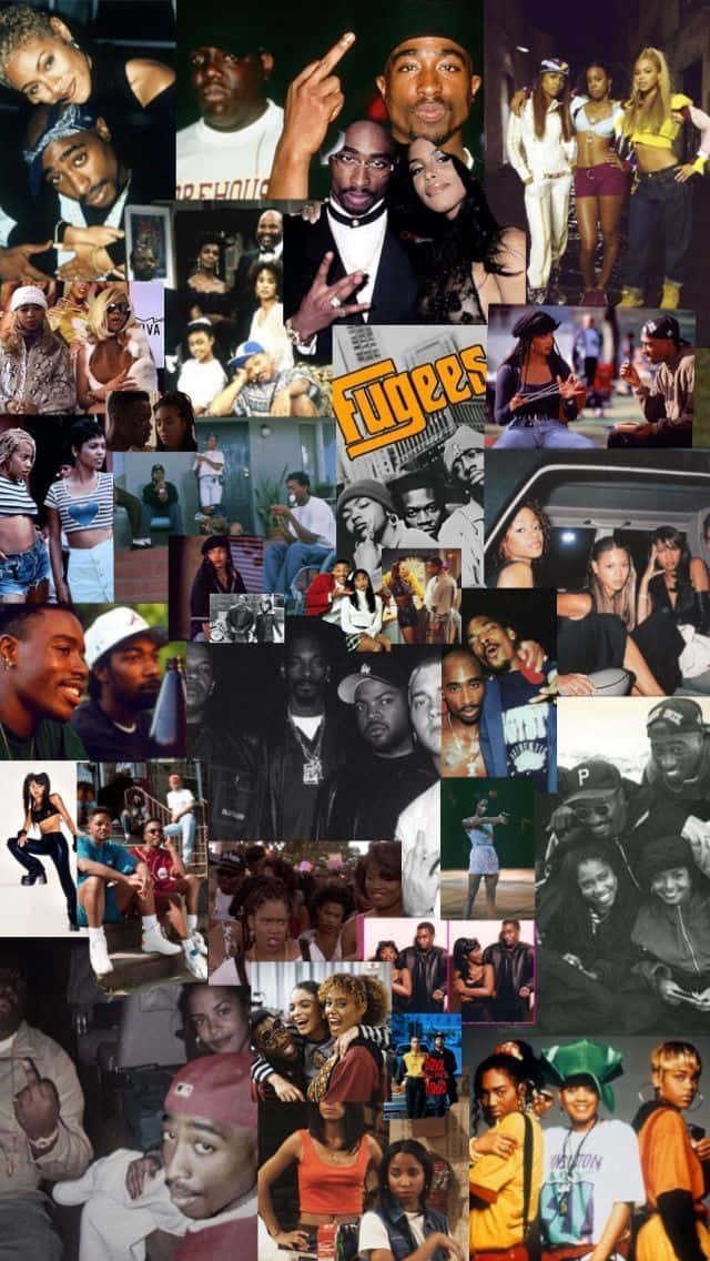 A Collage Of Pictures Of People And People Background