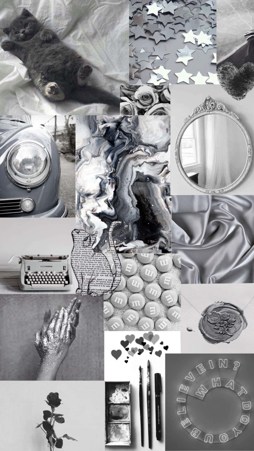 A Collage Of Various Pictures Of Different Things Background