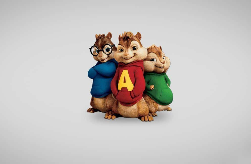 A Collection Of Iconic Cartoon Characters Background