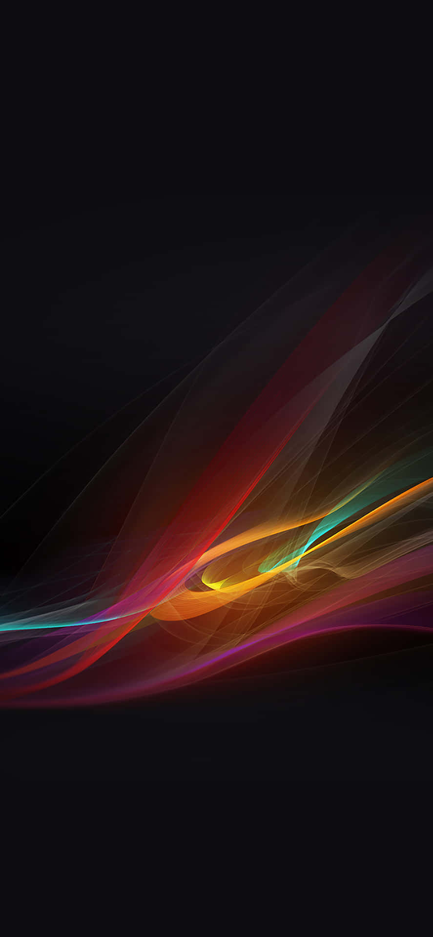 A Colorful Abstract Background With A Black Background Background