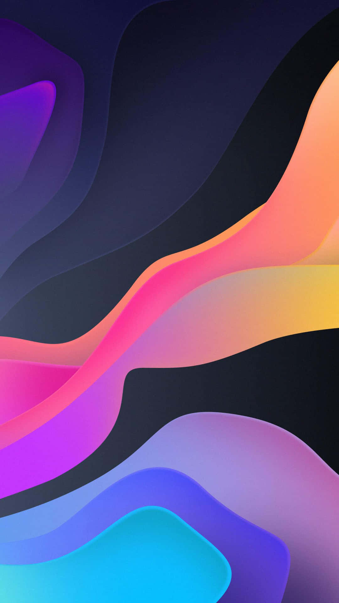 A Colorful Abstract Background With A Rainbow Of Colors Background