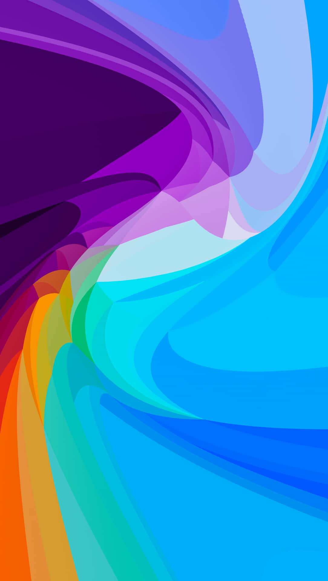A Colorful Abstract Background With A Wave