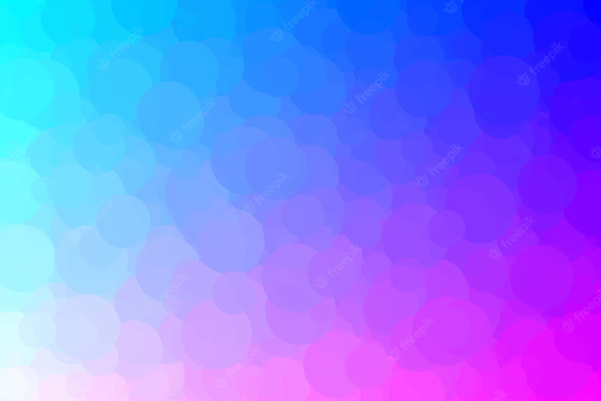 A Colorful Abstract Background With Blue, Pink And Purple Circles Background