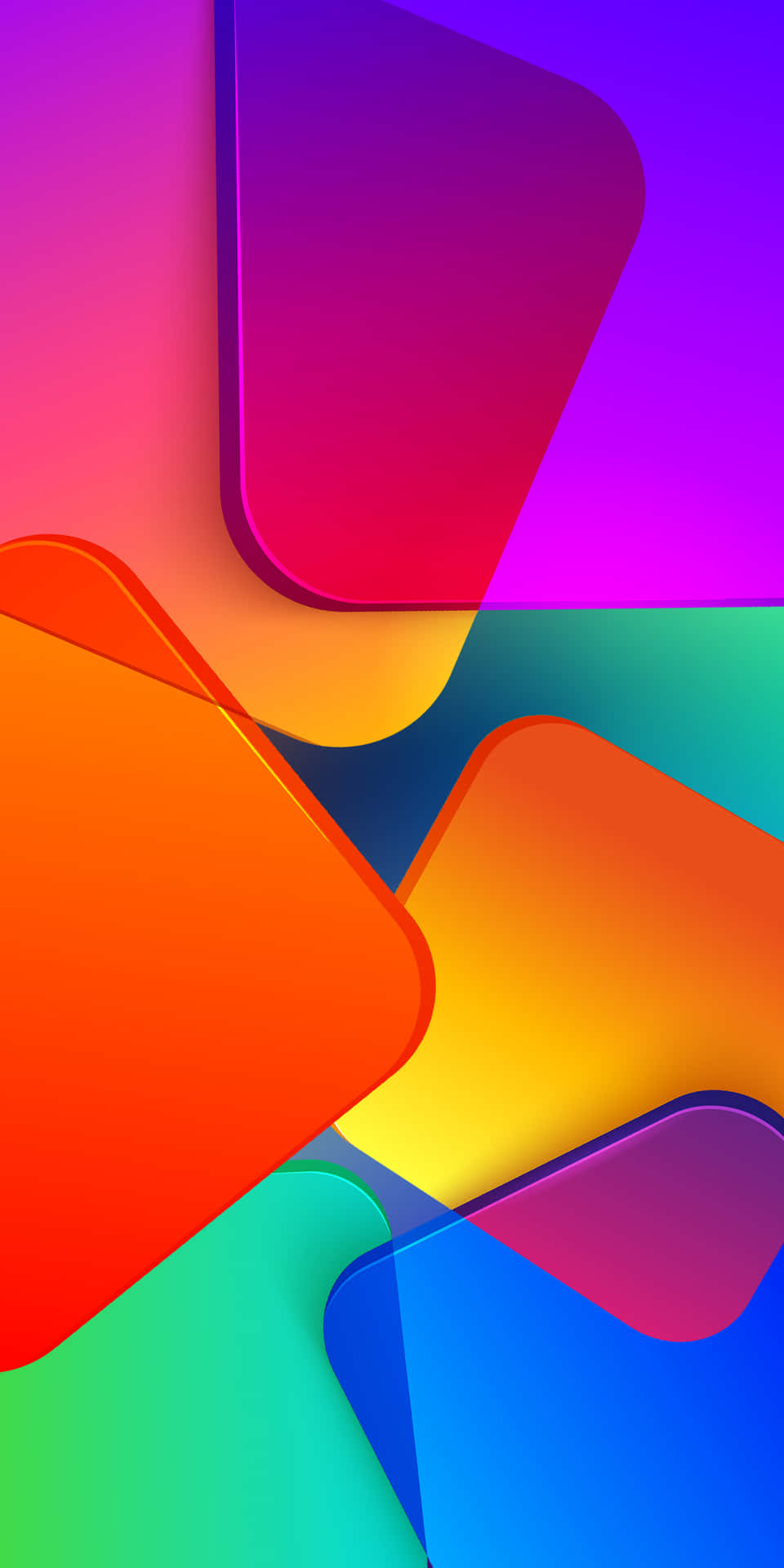 A Colorful Abstract Background With Colorful Shapes Background