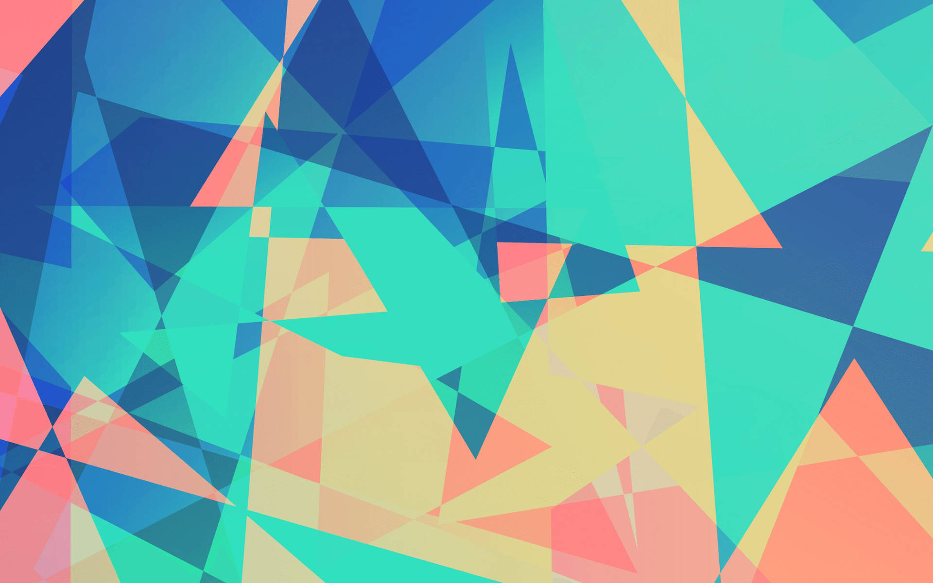 A Colorful Abstract Background With Triangles Background