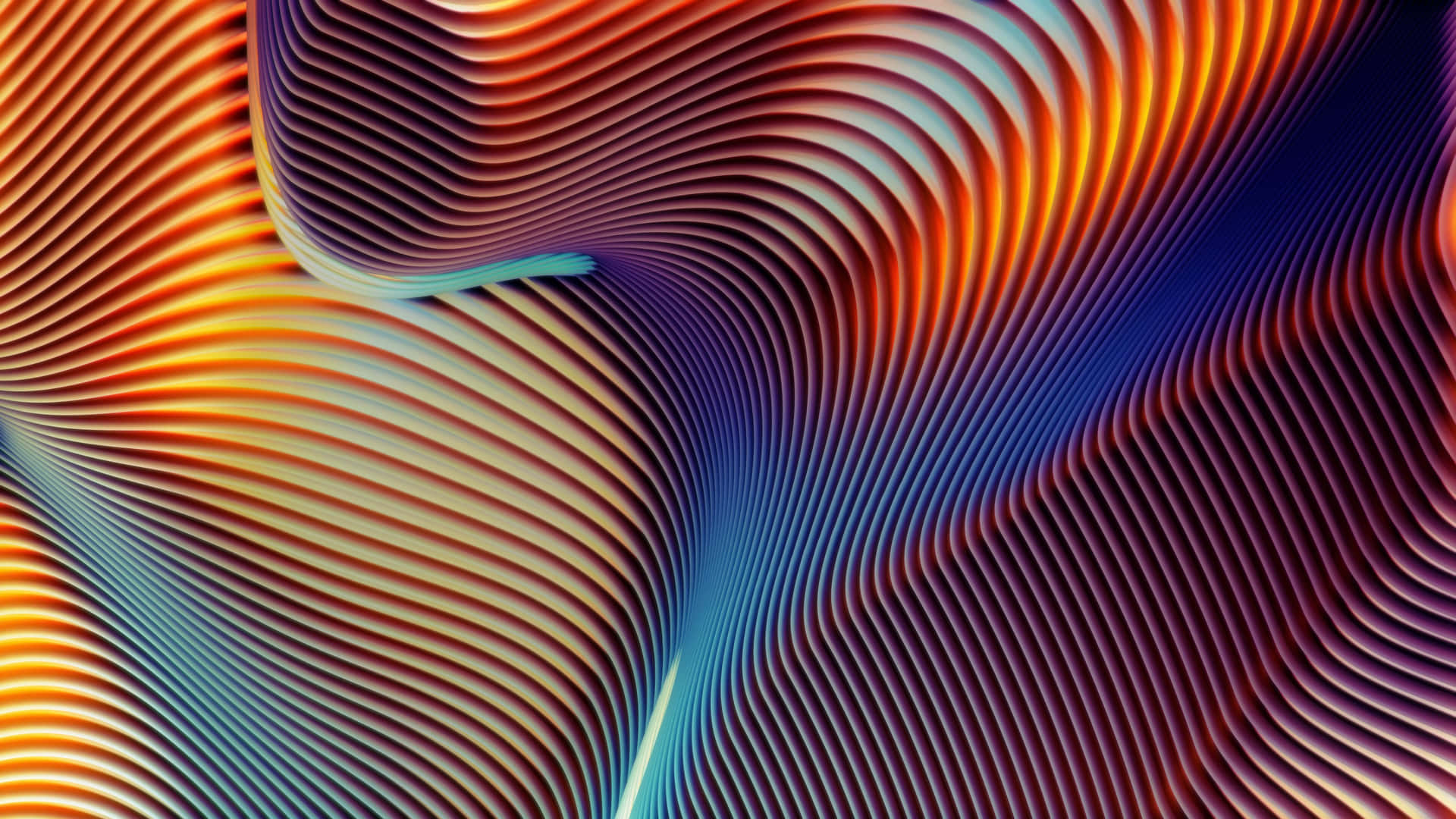 A Colorful Abstract Background With Wavy Lines Background
