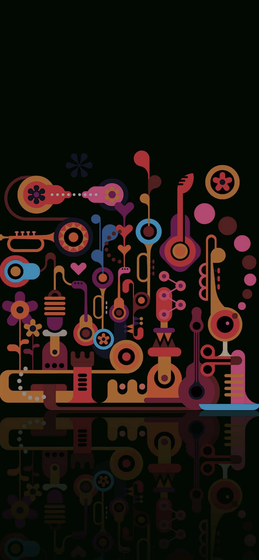 A Colorful Abstract Background