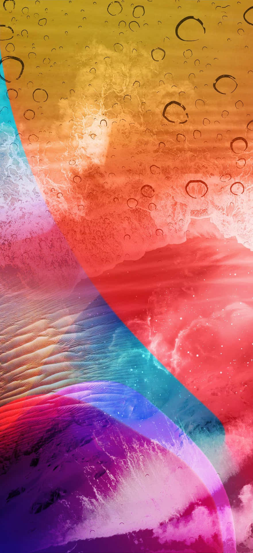 A Colorful Abstract Painting Background