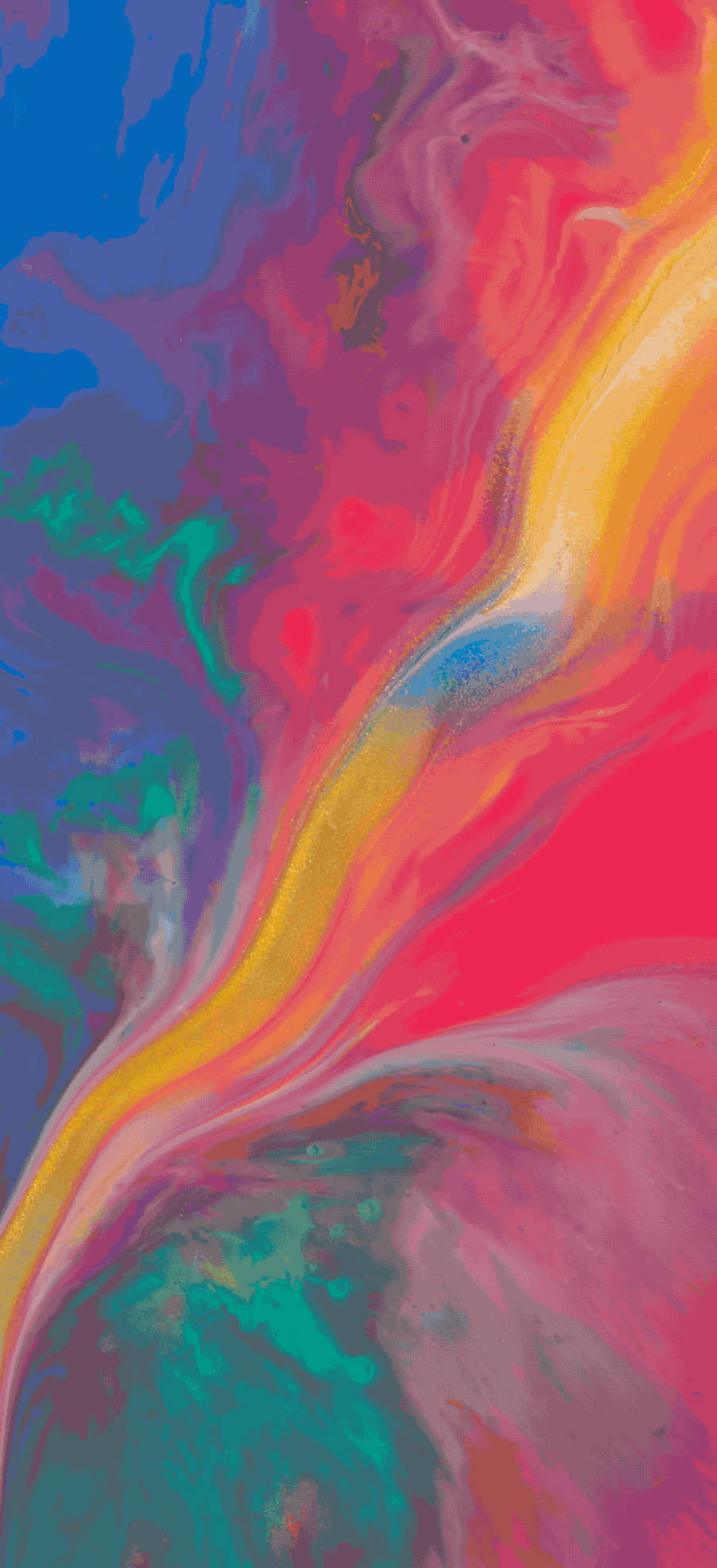 A Colorful Abstract Painting Background