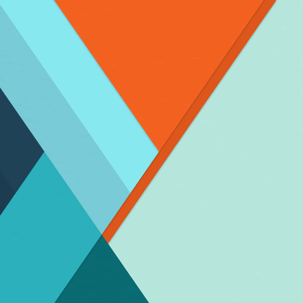 A Colorful Background With A Blue, Orange And Green Color Scheme Background