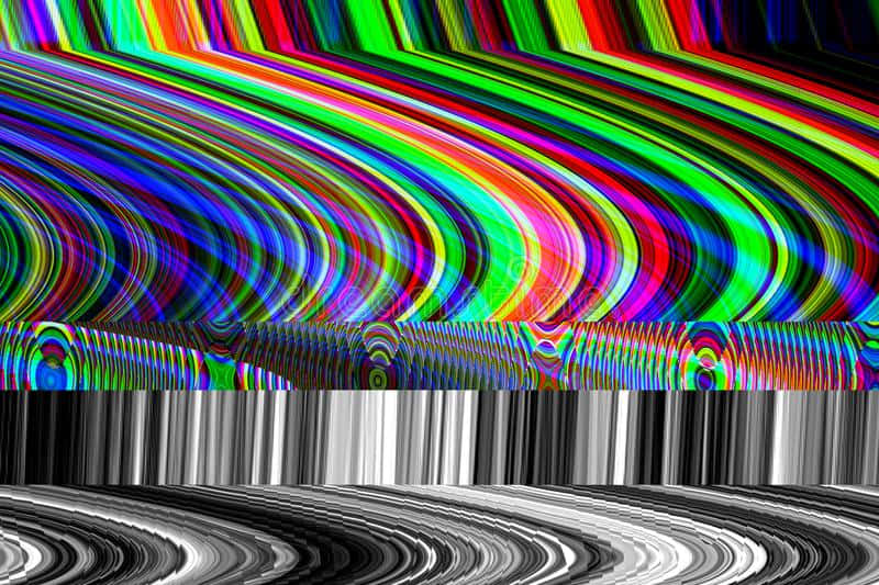 A Colorful Background With A Rainbow Of Lines Background