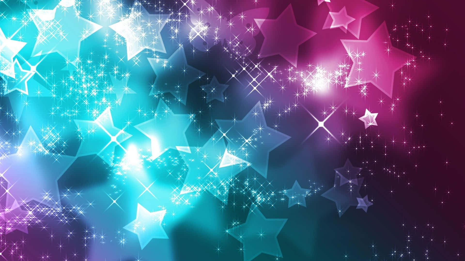 A Colorful Background With Stars And Lights Background