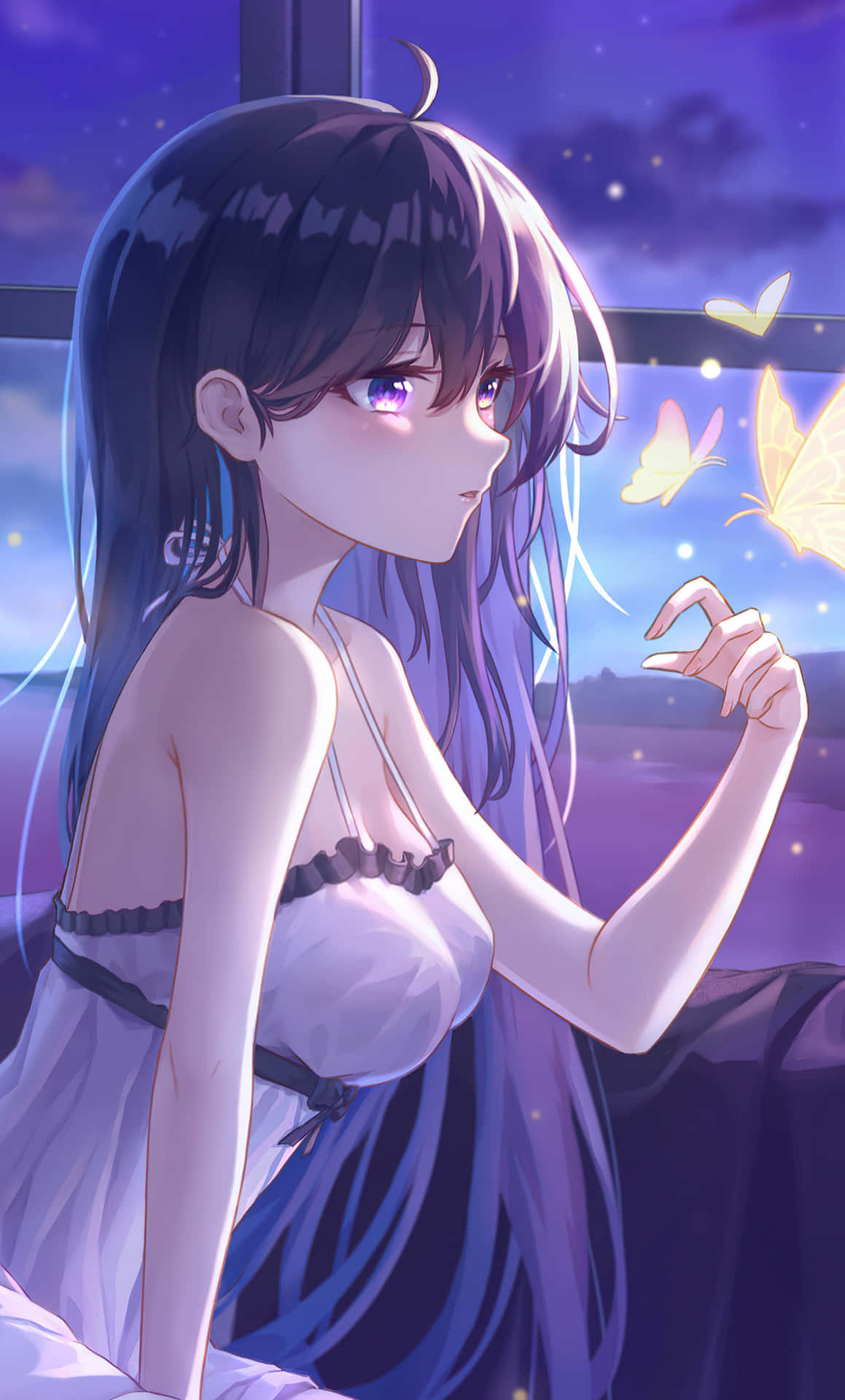 A Colorful Dreamscape Of Anime Characters And Symbolism Background