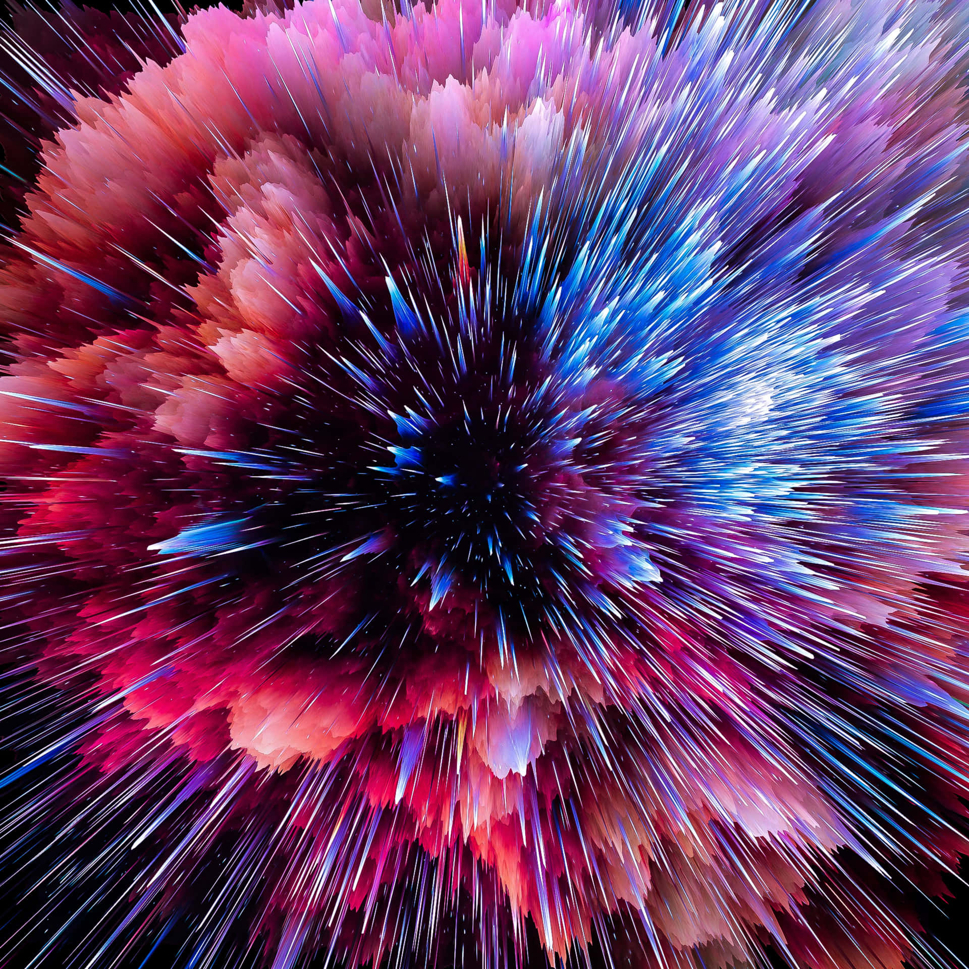 A Colorful Explosion Of Light Background