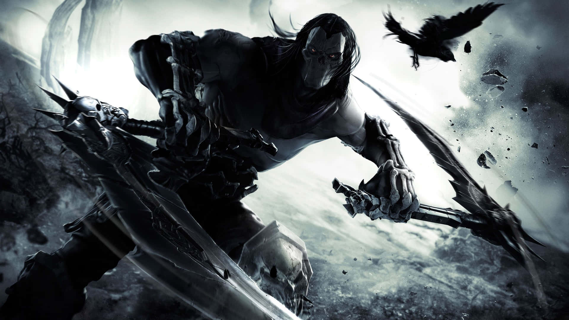 A Colorful Flamethrower Used By Warriors On Battle Background