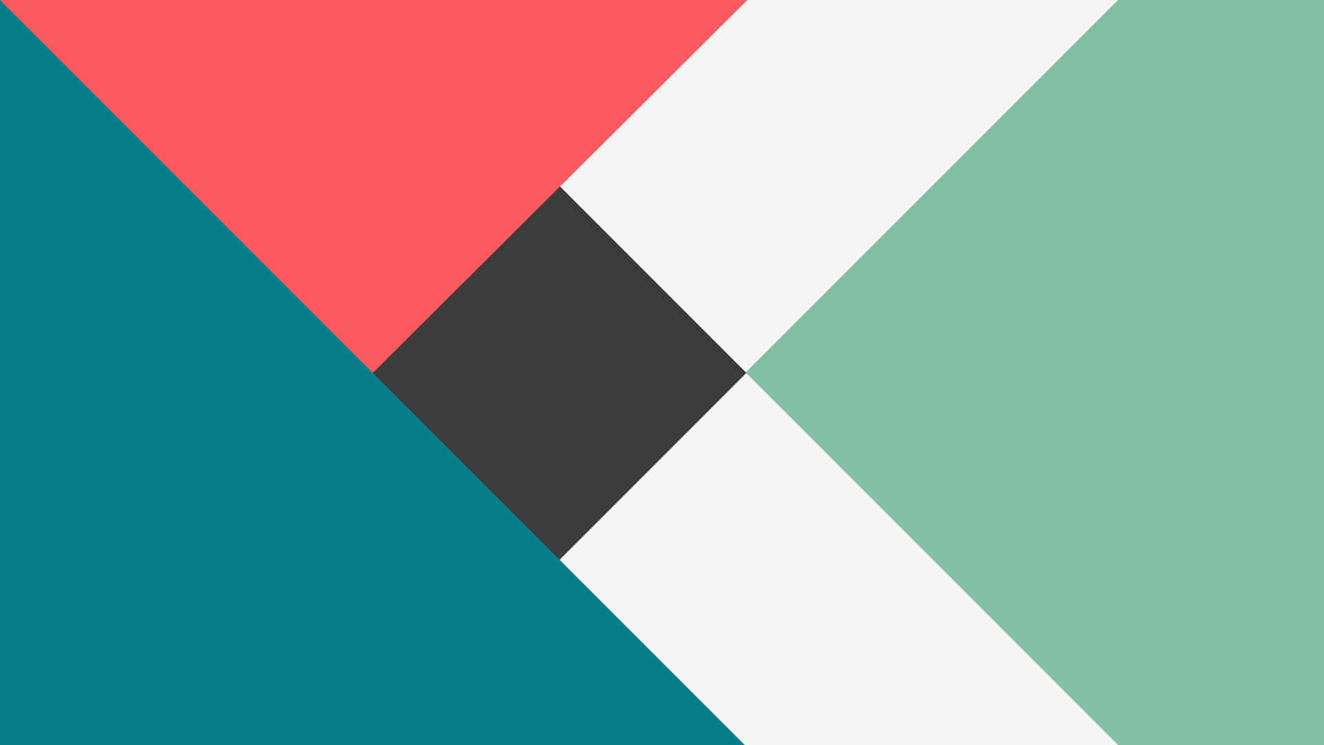 A Colorful Geometric Pattern With Black, Green, And Blue Colors