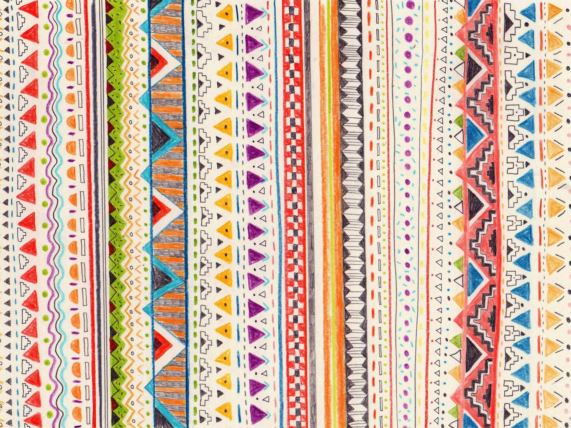 A Colorful Pattern Of Adobe Stripes Background
