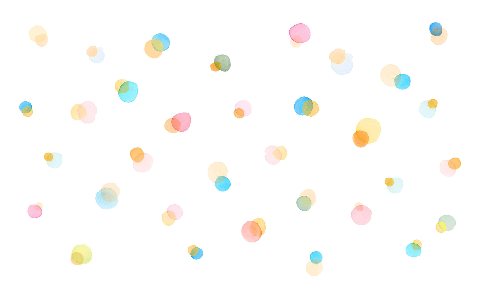 A Colorful Pattern Of Circles On A White Background Background