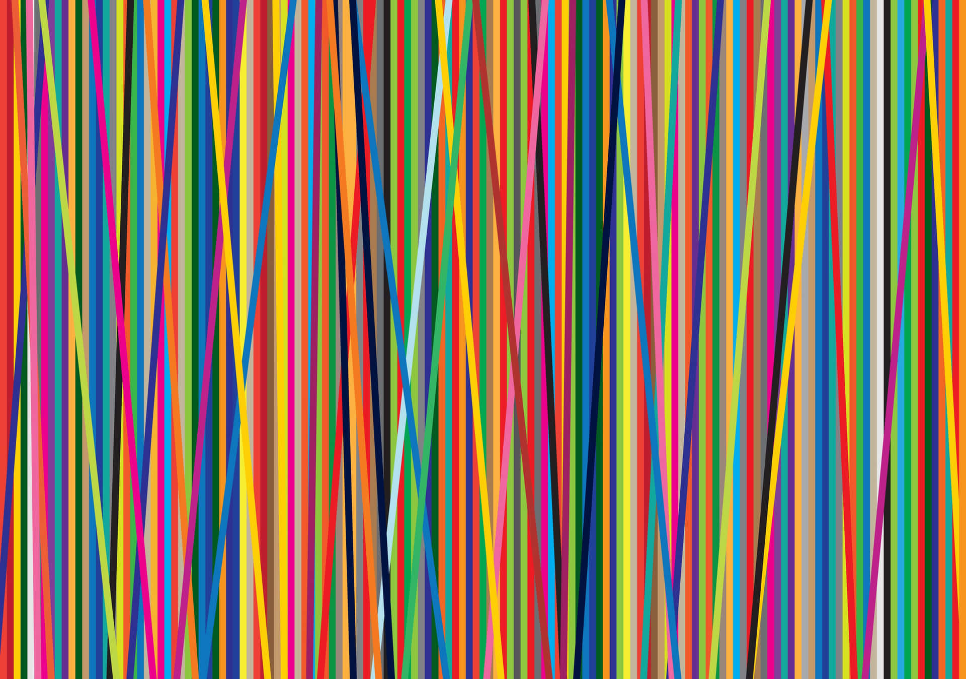 A Colorful Pattern Of Vibrant Interlocking Shapes Background