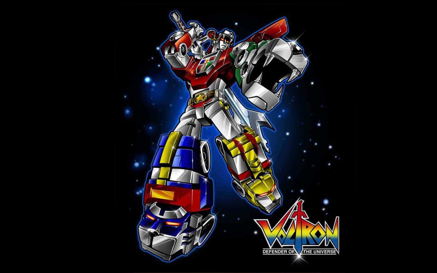 A Colorful Robot With A Red And Blue Color Scheme