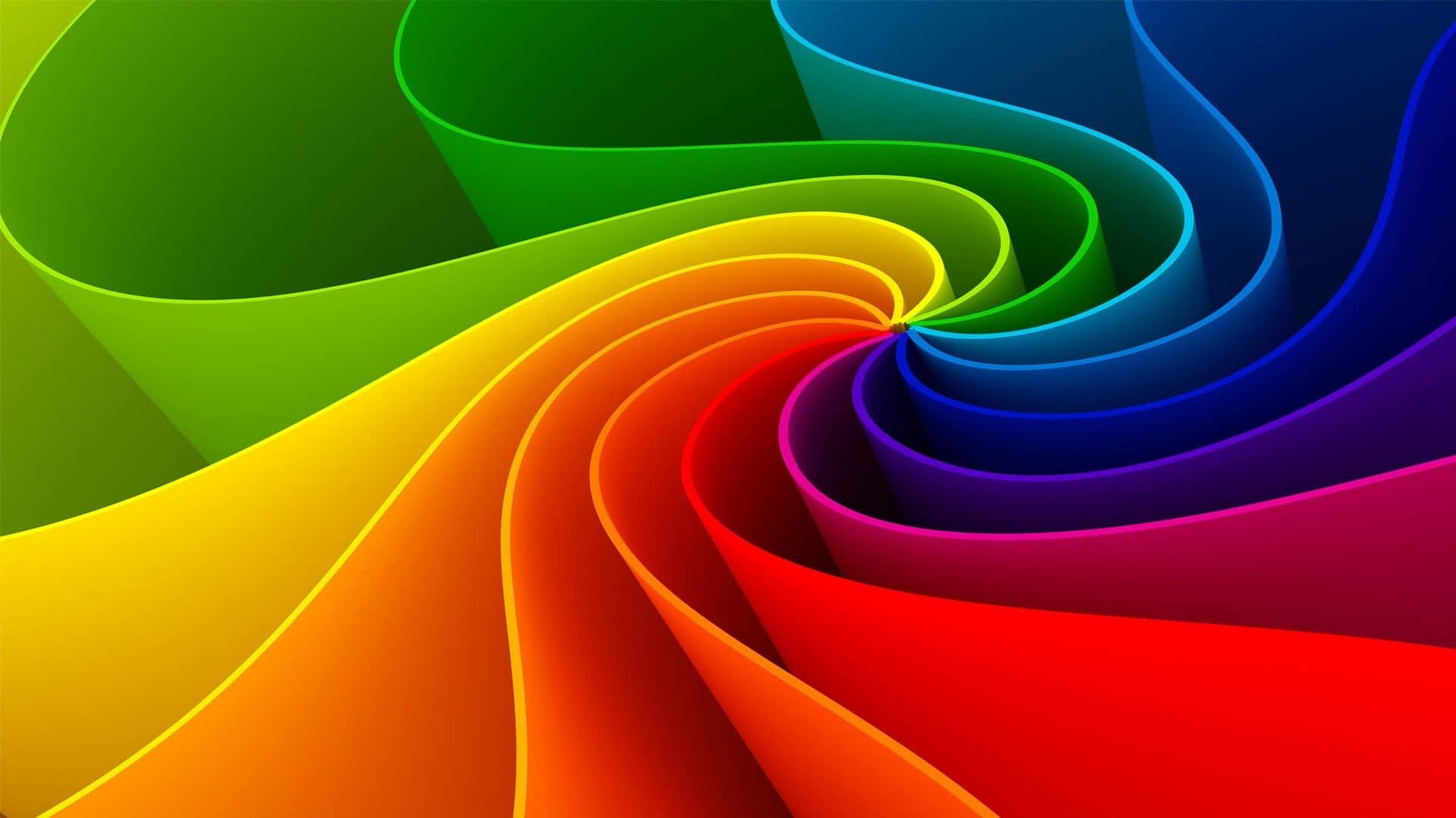 A Colorful Spiral Paper Background