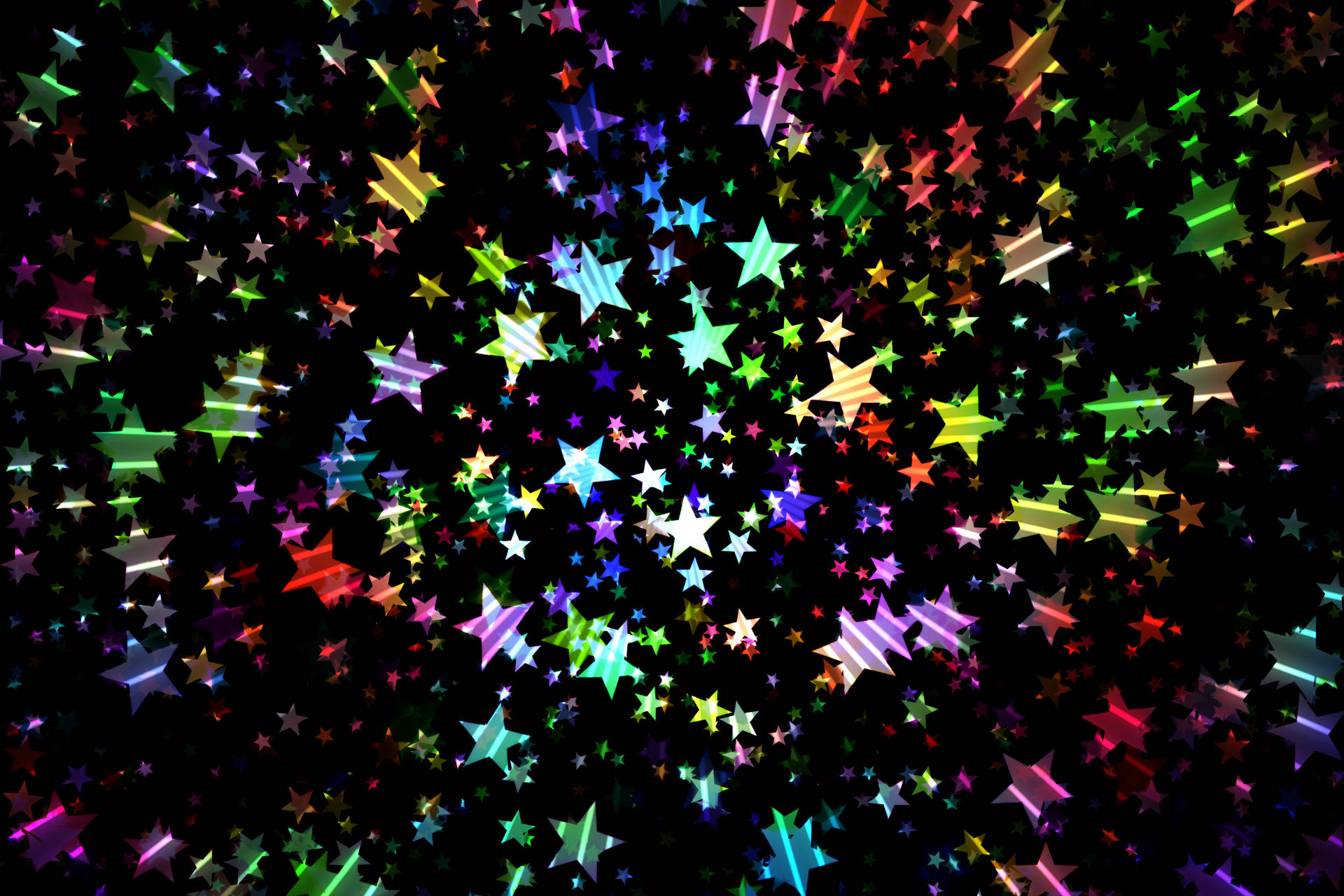 A Colorful Star Background With Many Stars Background